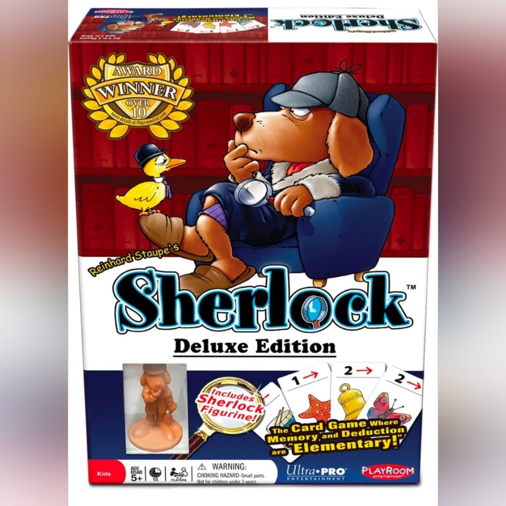 3 for $30 Sherlock Deluxe Edition Reinhard Staupe's Award winning game New